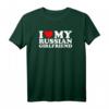 I Love My Russian Girlfriend T-Shirt – Lustiges Geschenk für Männer, Liebe & Humor zu russischen Frauen, perfekt für Geburtstag, Weihnachten & Valentinstag