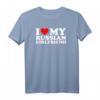 I Love My Russian Girlfriend T-Shirt – Lustiges Geschenk für Männer, Liebe & Humor zu russischen Frauen, perfekt für Geburtstag, Weihnachten & Valentinstag