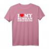 I Love My Russian Girlfriend T-Shirt – Lustiges Geschenk für Männer, Liebe & Humor zu russischen Frauen, perfekt für Geburtstag, Weihnachten & Valentinstag