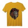 Löwe Tier Druck Kunst Polygon Löwe T-Shirt - Perfektes Geschenk für Tierliebhaber und Freunde