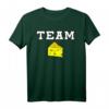 Team Käse T-Shirt – Lustiges Käsefreunde Shirt mit klassischem Schnitt und doppeltem Saum