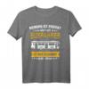 Busfahrer Geschenk für Männer - Lustiges T-Shirt mit Spruch für Berufskraftfahrer, Papa, Opa zu Vatertag, Geburtstag & Weihnachten