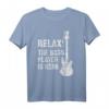 40 Geburtstag Bass Gitarrist T-Shirt – Relax! The bass Player is here, das perfekte Geschenk für Bassisten und Musiker