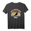 Retro-Chili T-Shirt – Vintage Design für Männer, Frauen, Kinder – Perfektes Geburtstags- oder Weihnachtsgeschenk für Chili-Fans