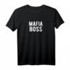 Mafia Boss Gangster Kostüm Shirt für Mafia Party – 1920er-1950er Jahre Halloween Kostüm für Gangster und Kriminalromane