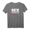 Sex Instructor First Lesson Free T-Shirt – Lustiges Geschenk für Junggesellenabschiede, Partys & Freunde