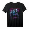 Marvel X-Men Wolverine Neon Retro Logan T-Shirt - Offiziell Lizenzierte Marvel Bekleidung für Fans