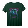 Marvel X-Men Wolverine Neon Retro Logan T-Shirt - Offiziell Lizenzierte Marvel Bekleidung für Fans