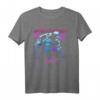 Marvel X-Men Wolverine Neon Retro Logan T-Shirt - Offiziell Lizenzierte Marvel Bekleidung für Fans