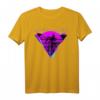 Santa Cruz Kalifornien T-Shirt mit Retro Sonnenuntergang – Vintage Strandmotiv für Sommerferien & Urlaub am Meer