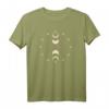 Boho Mondphasen, Sonne, Mond und Sterne - Spirituelles T-Shirt für Yoga, Meditation und Astrologie