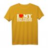 I Love My Hot Girlfriend & Polish Girlfriend T-Shirt - Romantisches Partner-Shirt für Valentinstag & Liebesbeweis