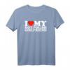 I Love My Hot Girlfriend & Polish Girlfriend T-Shirt - Romantisches Partner-Shirt für Valentinstag & Liebesbeweis