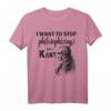 Lustiges Kant Stop Philosophizing T-Shirt mit Meme Spruch – Perfektes Geschenk für Philosophiestudenten, Philosophen & Meme Fans