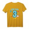 Ich bin Drei - Raketen Geburtstags T-Shirt für Kinder, perfekt für 3. Geburtstag, Astronomie Fans und kleine Raketenforscher
