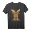 Baby Elch T-Shirt Schweden & Norwegen – Skandinavien Urlaub & Angelreise Geschenk für Damen und Herren