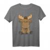 Baby Elch T-Shirt Schweden & Norwegen – Skandinavien Urlaub & Angelreise Geschenk für Damen und Herren