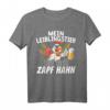 Mein Lieblingstier ist der Zapfhahn - Lustiges Biertrinker Geschenk T-Shirt für Bierliebhaber, Junggesellenabschied, Vatertag & Oktoberfest
