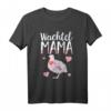 Wachtel Mama Motiv Wachtelzüchter T-Shirt – Lustiges Damen- und Kinder-T-Shirt für Wachtelliebhaber, Landwirte & Vogelfreunde