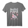 Wachtel Mama Motiv Wachtelzüchter T-Shirt – Lustiges Damen- und Kinder-T-Shirt für Wachtelliebhaber, Landwirte & Vogelfreunde