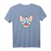 Pinky and the Brain Pinky T-Shirt - Offiziell Lizenzierte Cartoon-Mode für Fans, Humor und Nostalgie