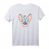 Pinky and the Brain Pinky T-Shirt - Offiziell Lizenzierte Cartoon-Mode für Fans, Humor und Nostalgie