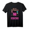 18. Geburtstag Frauen Gästebuch T-Shirt – Lustiges Erinnerungsstück zum 18. Geburtstag, Ideal für Gäste und Überraschungsgeschenk