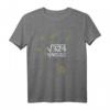Lustiges 18. Geburtstag T-Shirt für Jungen und Mädchen - Mathe Wurzel 324 = 18 Jahre alt, Geschenkidee für 2006 Geborene