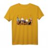 Schwarze Katze Herbst Kaffee Kürbis Gewürz Halloween T-Shirt – Lustiges Halloween-Design für Kaffee- und Katzenfans