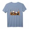 Schwarze Katze Herbst Kaffee Kürbis Gewürz Halloween T-Shirt – Lustiges Halloween-Design für Kaffee- und Katzenfans