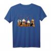 Schwarze Katze Herbst Kaffee Kürbis Gewürz Halloween T-Shirt – Lustiges Halloween-Design für Kaffee- und Katzenfans