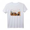 Schwarze Katze Herbst Kaffee Kürbis Gewürz Halloween T-Shirt – Lustiges Halloween-Design für Kaffee- und Katzenfans