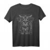 Der Teufel Tarotkarte Baphomet Gothic Halloween T-Shirt – Satanische Hexe & Hexen Geschenk für Dunkelheitsfans