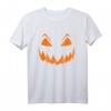 Kürbis Gesicht Jahrgang Halloween Kostüm T-Shirt – Lustiges und Gruseliges Halloween-Shirt für Männer, Frauen, Kinder und Familien