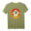 Halloween Geist Kürbis Jahrgang T-Shirt – Lustiges Halloween Kostüm für Kinder, Erwachsene & Familie mit Geister- und Kürbis-Design