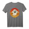 Halloween Geist Kürbis Jahrgang T-Shirt – Lustiges Halloween Kostüm für Kinder, Erwachsene & Familie mit Geister- und Kürbis-Design