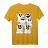 Halloween Geister & Gespenster Outfit mit Spinnennetzen - Schlichtes Halloween T-Shirt für Feier und Party
