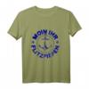 Moin ihr Flitzpiepen Norddeutschland T-Shirt mit Anker - Plattdeutsch Spruch für Seefahrer, Hafenfans & Norddeutsche