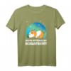 Schlafender Hamster mit Sternen - Lustiges Schlaf T-Shirt & Nachthemd für Hamsterliebhaber und Morgenmuffel