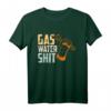 Lustiges Klempner T-Shirt mit Spruch Gas Wasser Scheiße – Geschenkidee für Klempner, Gesellen- und Meisterprüfung, Geburtstag & Handwerker