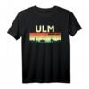 Mein Ulm Skyline T-Shirt - Heimatstadt Souvenir & Geschenkidee für Ulm-Fans, Geburtstag & Weihnachten