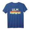 Mein Ulm Skyline T-Shirt - Heimatstadt Souvenir & Geschenkidee für Ulm-Fans, Geburtstag & Weihnachten