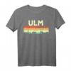 Mein Ulm Skyline T-Shirt - Heimatstadt Souvenir & Geschenkidee für Ulm-Fans, Geburtstag & Weihnachten