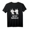 Anime Japan Baka Hasen Schlaf Süßes Anime T-Shirt – Lustiges Geschenk für Freunde und Anime-Fans