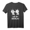 Anime Japan Baka Hasen Schlaf Süßes Anime T-Shirt – Lustiges Geschenk für Freunde und Anime-Fans