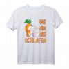 Hasi müde Hasi schlafen Kaninchen T-Shirt – Lustiges Hasenmotiv, perfekt als Geschenk zu Weihnachten oder Geburtstag für Hasenliebhaber, Kinder und Erwachsene