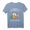 Lustiger Hase Schlafanzug, Nachthemd & Pyjama - Witziges Geschenk für Langschläfer, Nachteulen & Morgenmuffel