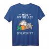 Lustiger Hase Schlafanzug, Nachthemd & Pyjama - Witziges Geschenk für Langschläfer, Nachteulen & Morgenmuffel