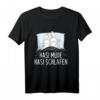 Hasi Müde Hasi Schlafen T-Shirt – Lustiges Kaninchen Schlaf-Shirt für Hasenliebhaber & Haustierfreunde