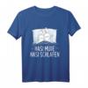 Hasi Müde Hasi Schlafen T-Shirt – Lustiges Kaninchen Schlaf-Shirt für Hasenliebhaber & Haustierfreunde